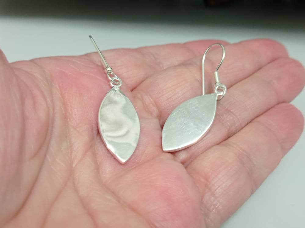 Rose oval mother of pearl earrings ,mexican silver plated earrings, Hook earrings, geometric jewelry,dainty  jewelry,